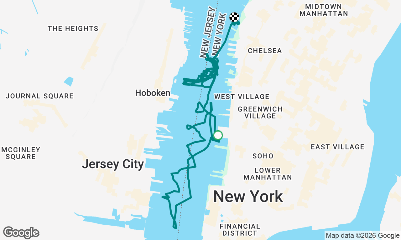 Voyage map