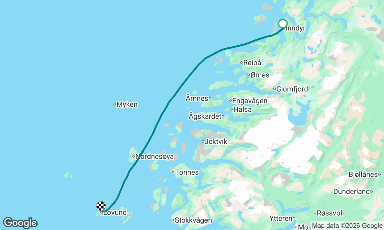 Voyage map