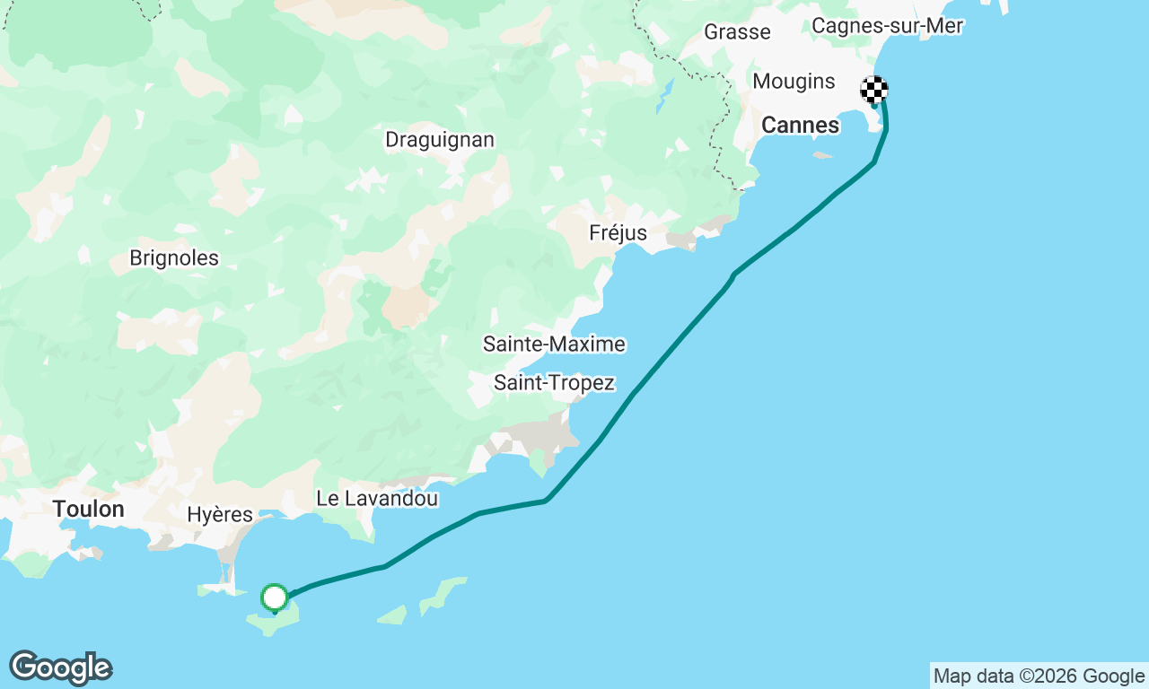 Voyage map