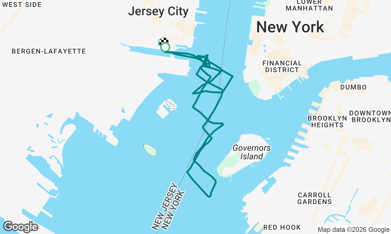 Voyage map
