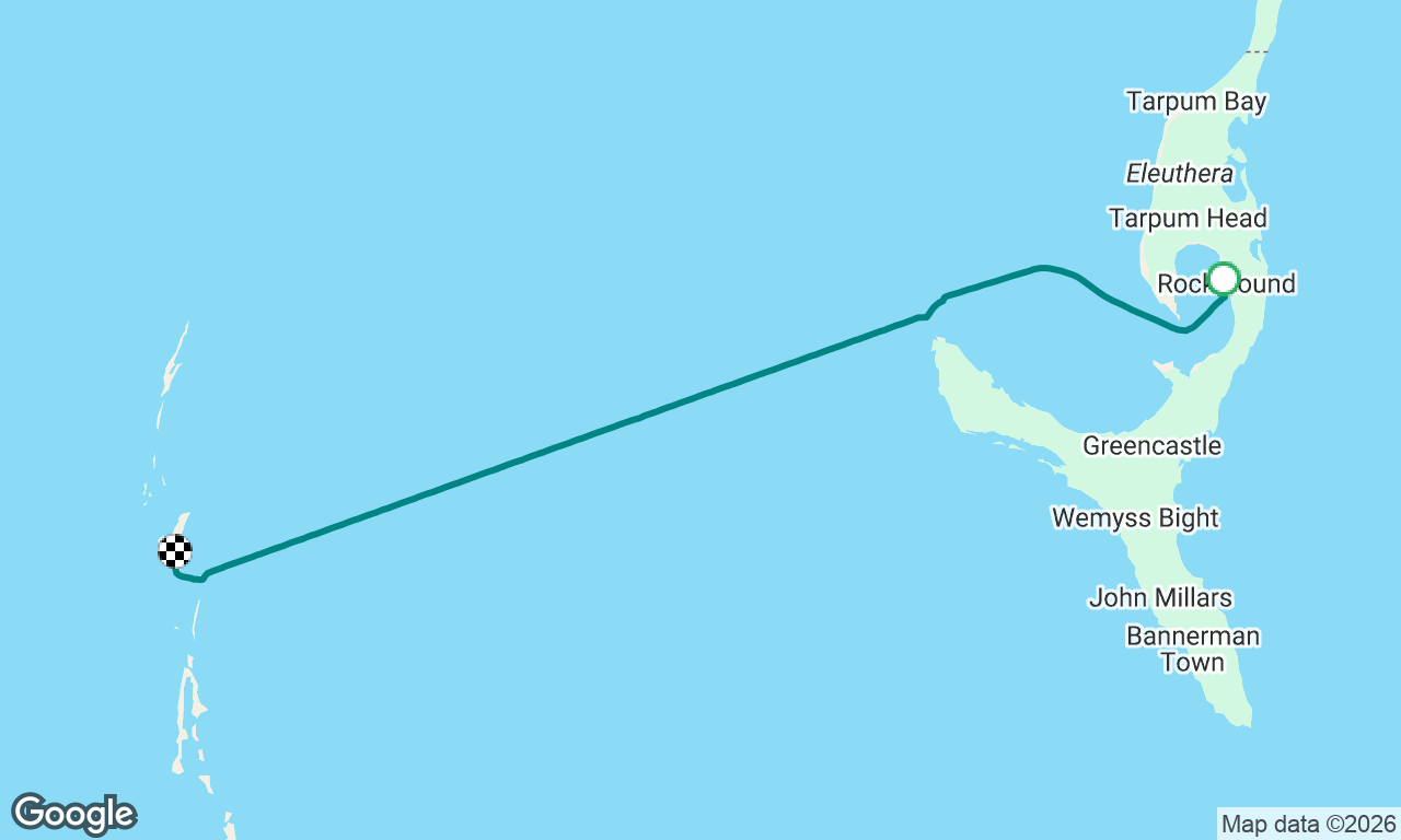Rock Sound Eleuthera to Highborne Cay Exumas
