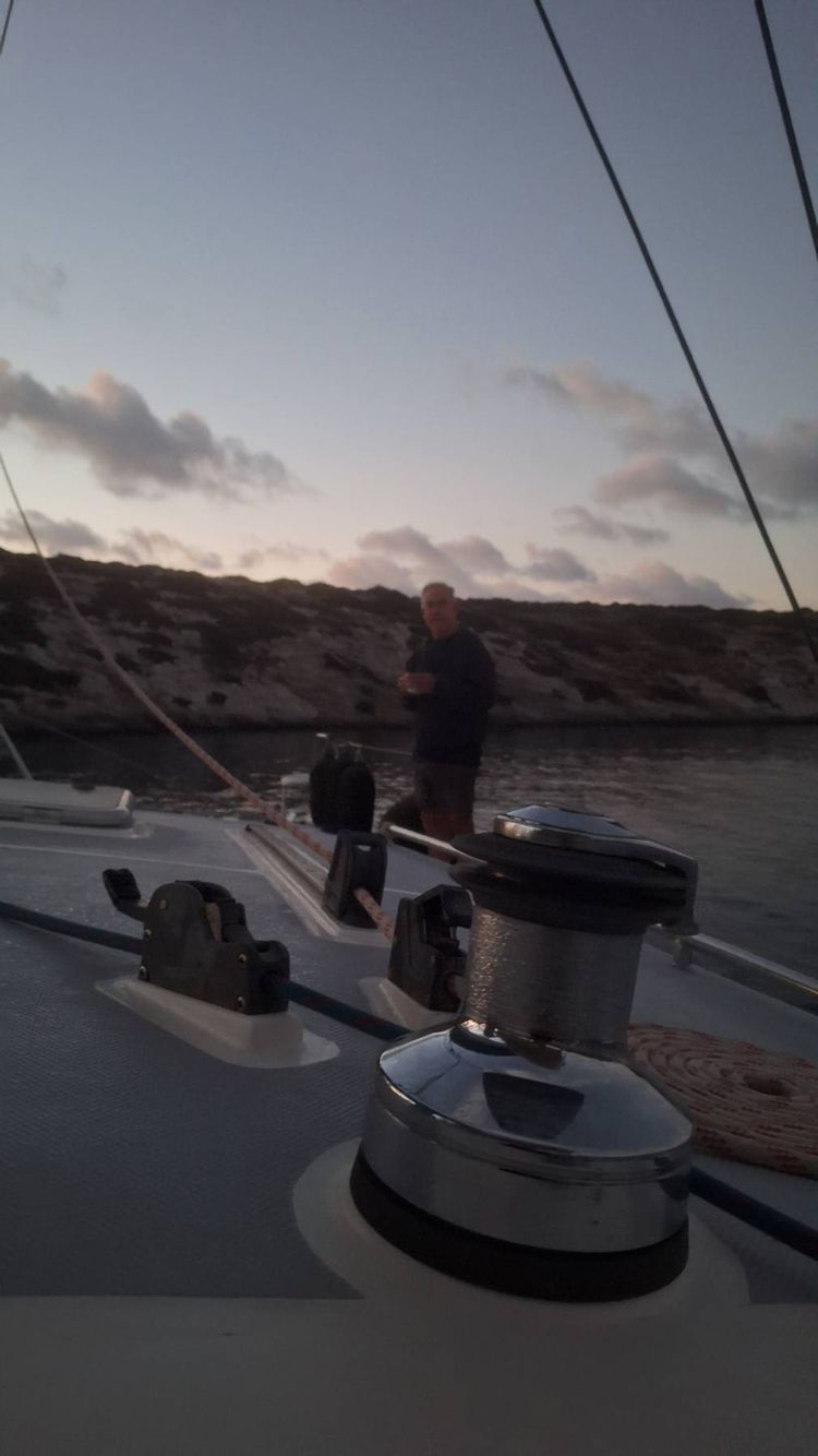 Voyage photo from Amorgos N Pier to Levitha.