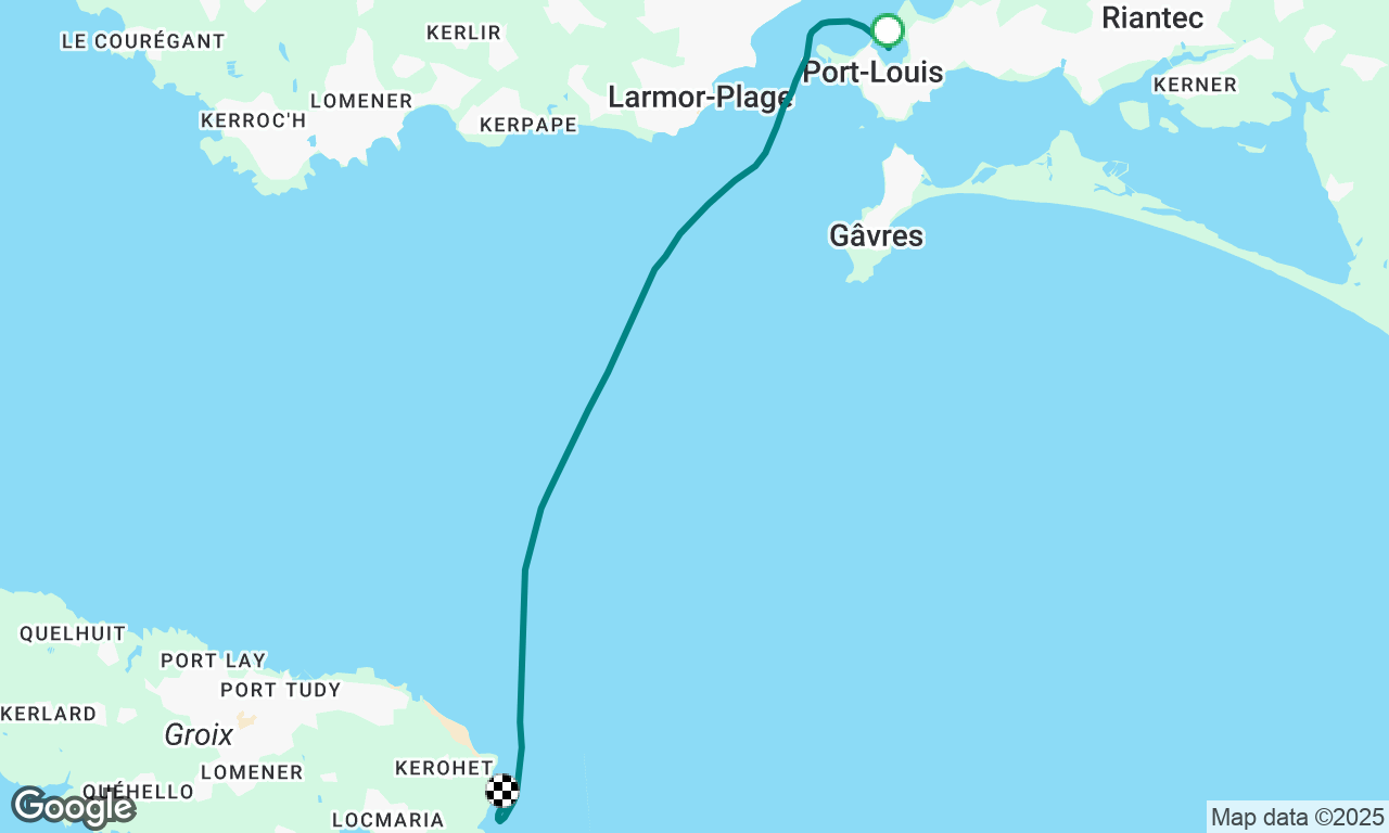 Port Louis to Isle de Groix