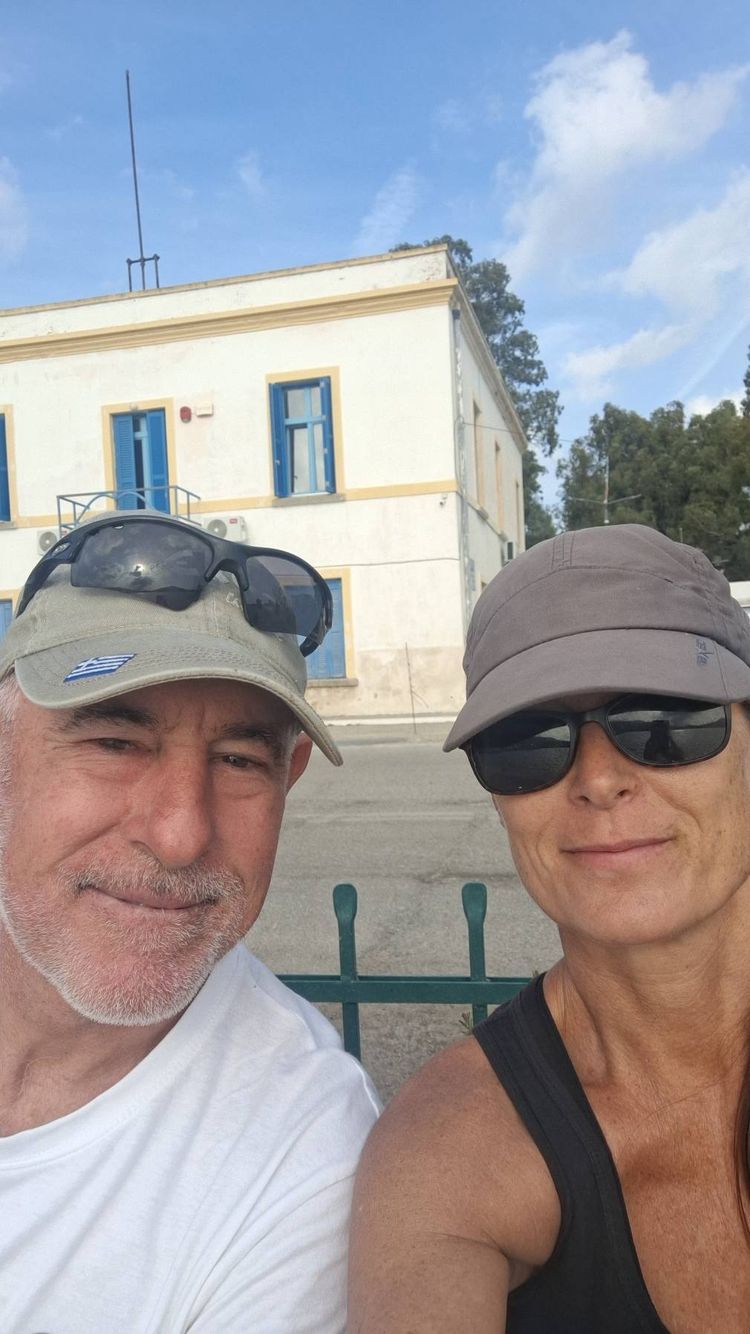 Voyage photo from Haulout day!! Leros Marina