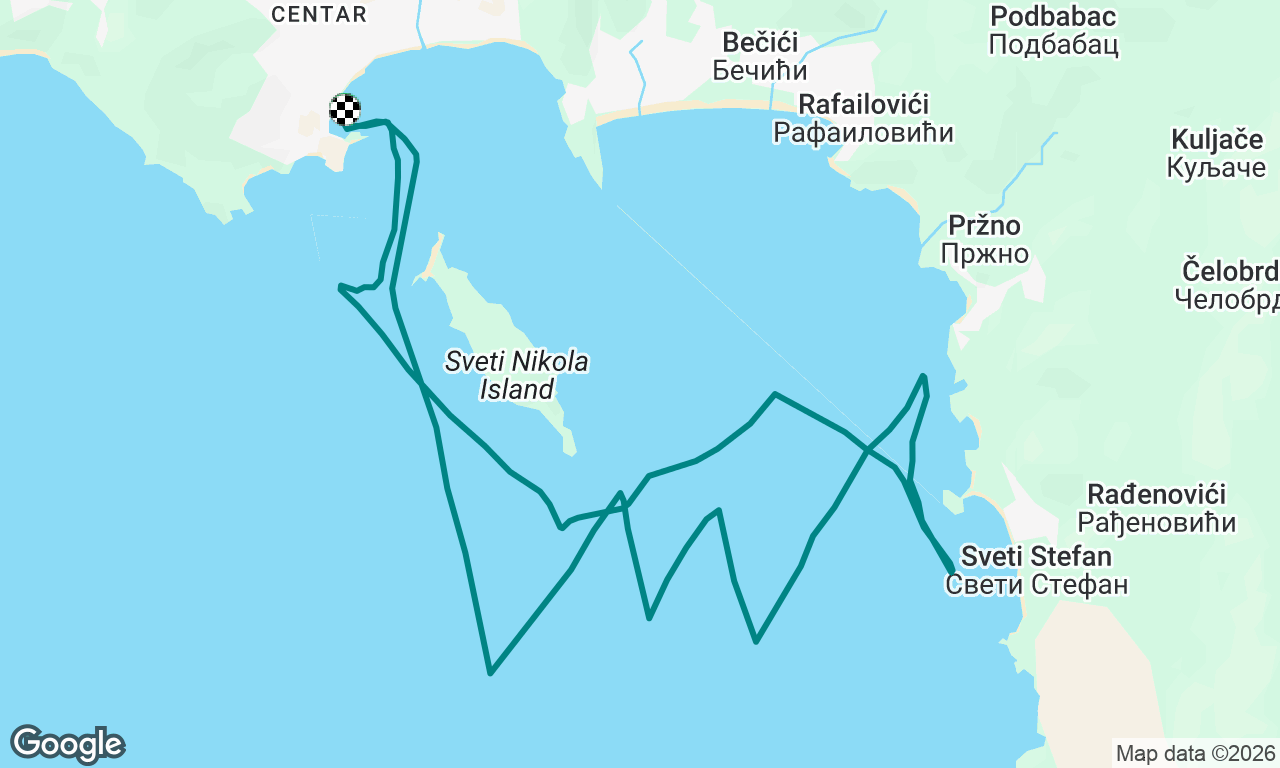 Voyage map