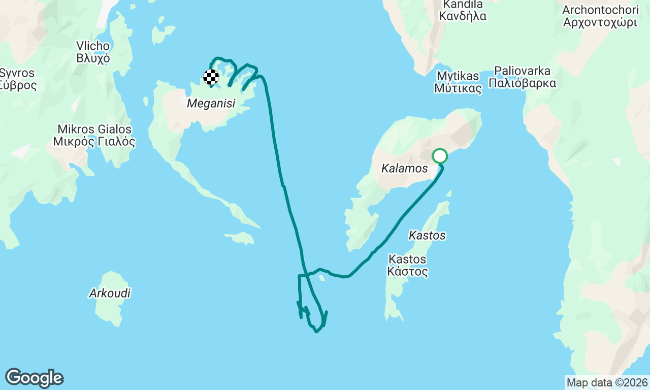 Voyage map