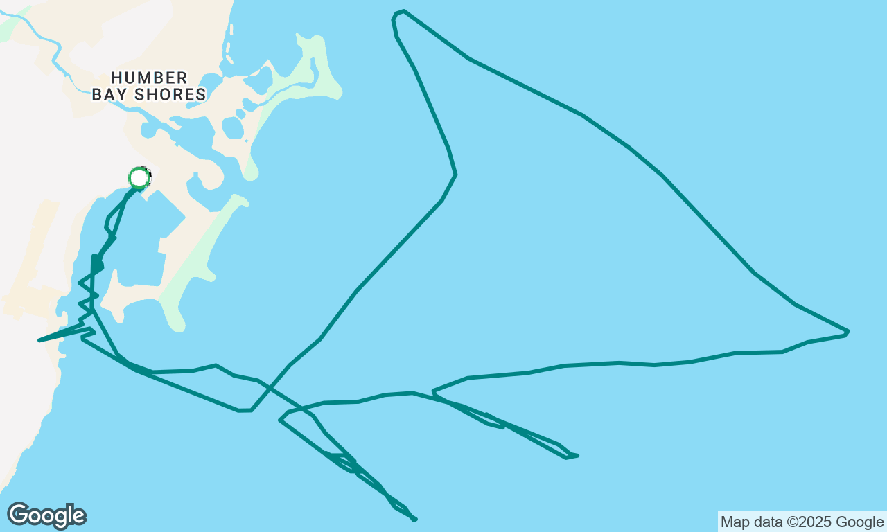 north wind with no waves