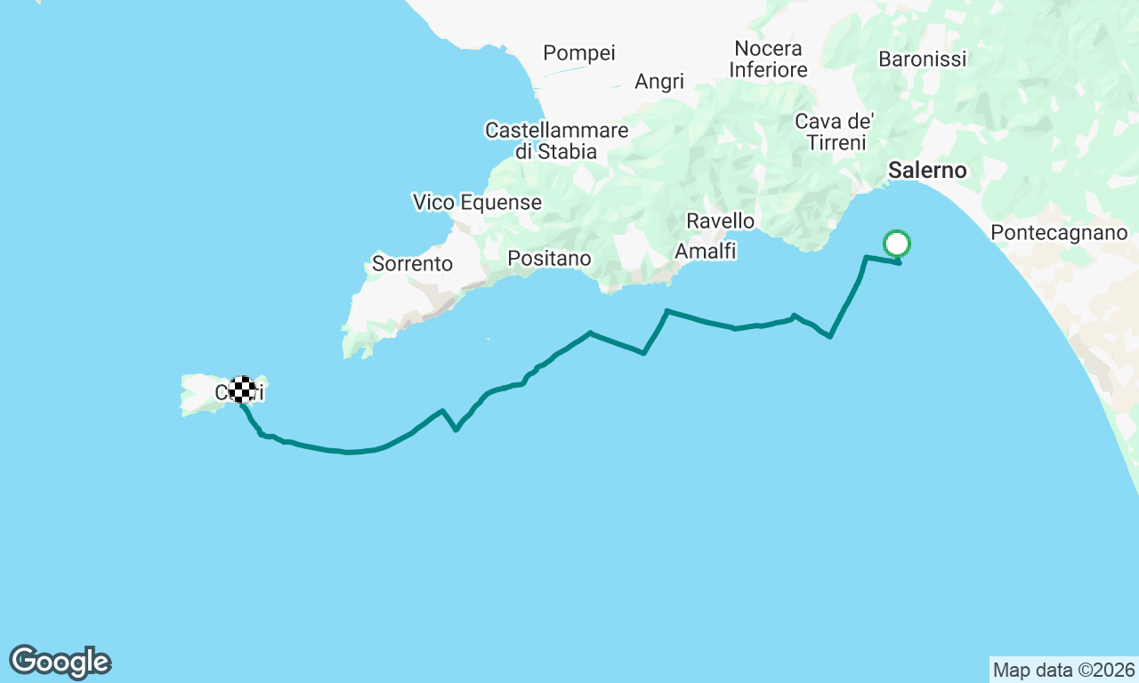 Voyage map