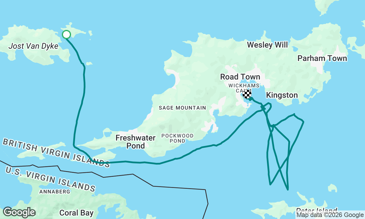 Voyage map