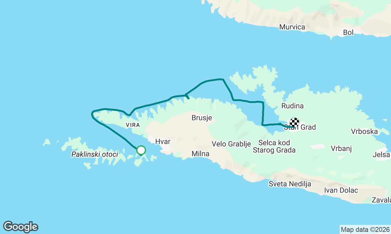 Voyage map