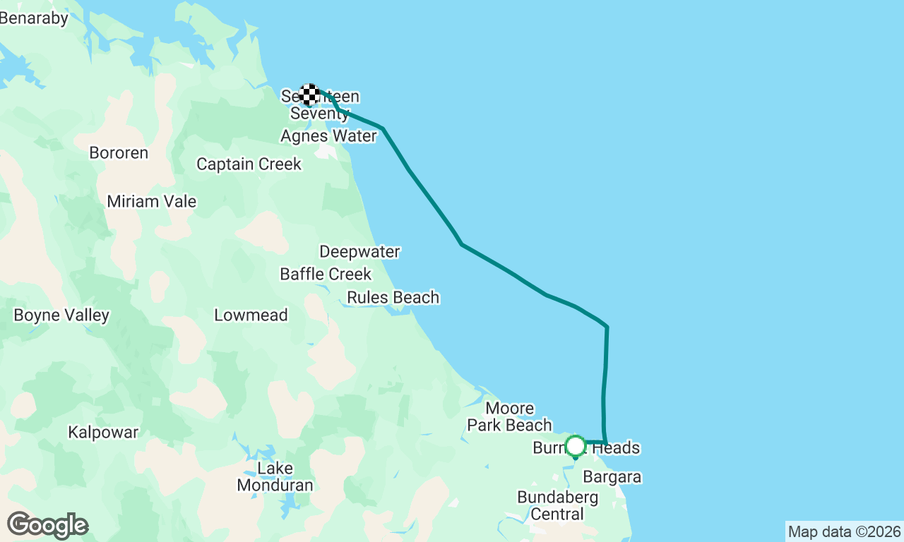 Burnett river to Bustard bay, State of Origin game 2 this evening, go Blues