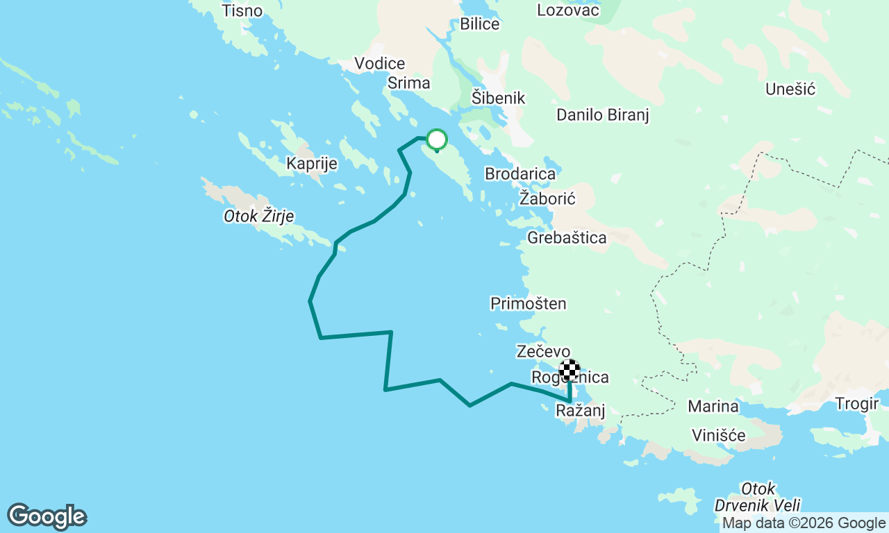 Voyage map