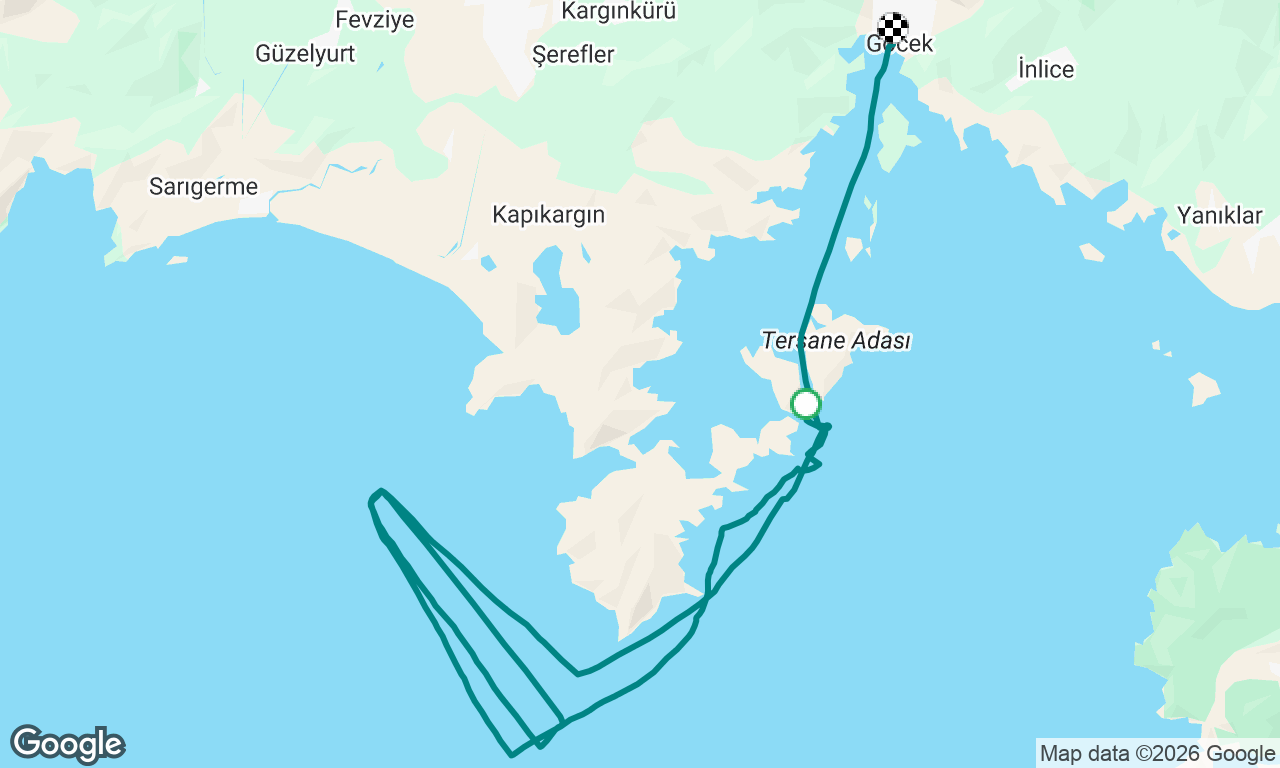Voyage map