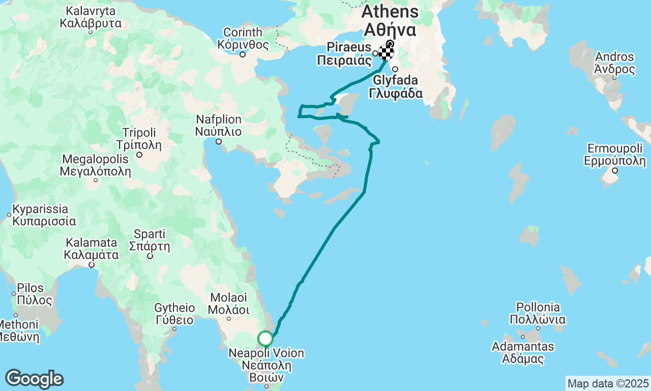 The final leg to Athens 🇬🇷