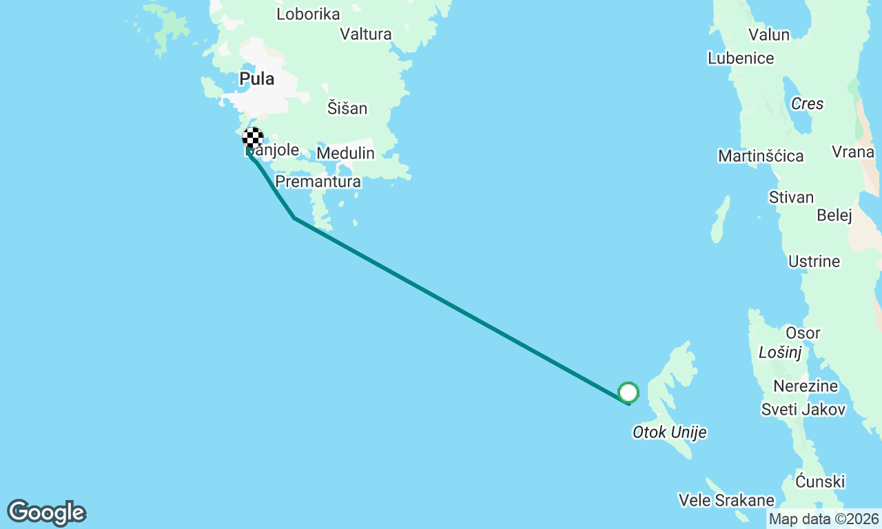 Voyage map