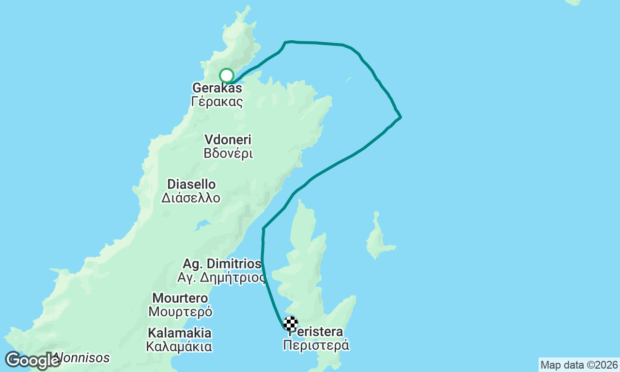 Voyage map