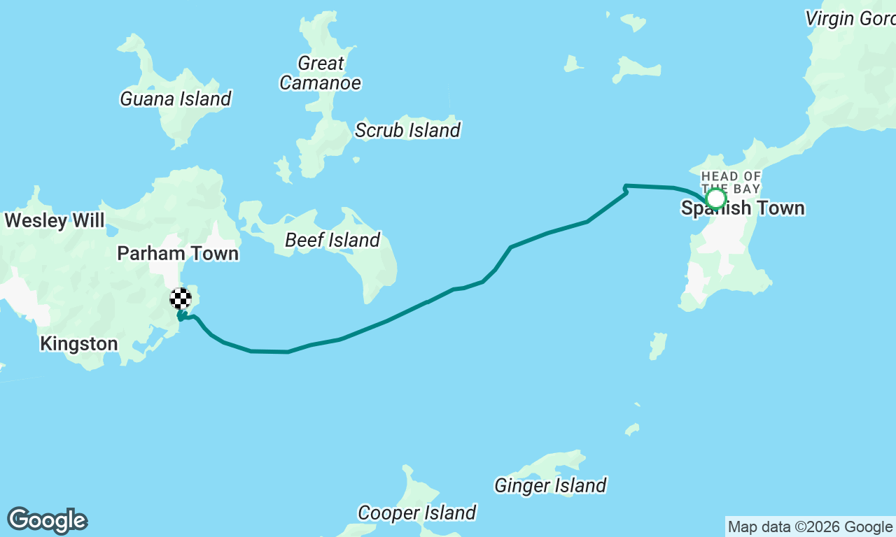 Voyage map