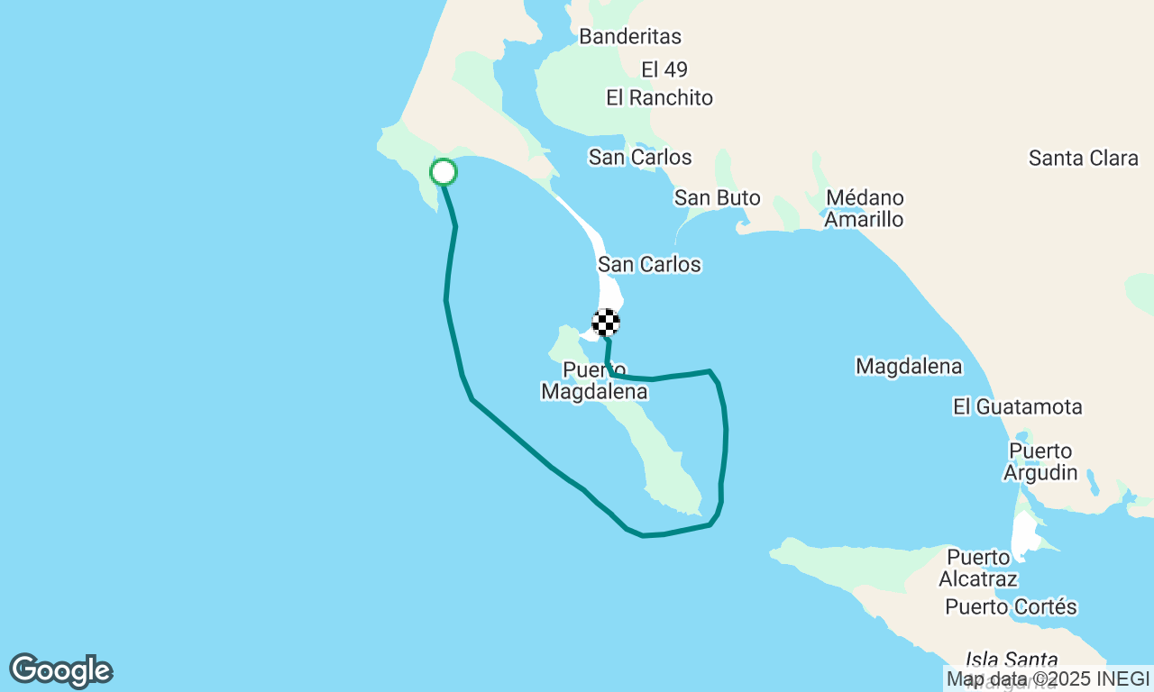 Bahia Santa Maria - Man of War, Magdalena Bay 