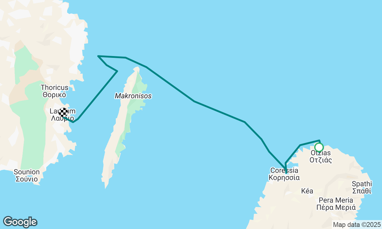 Back home from Kea to Lavrio
