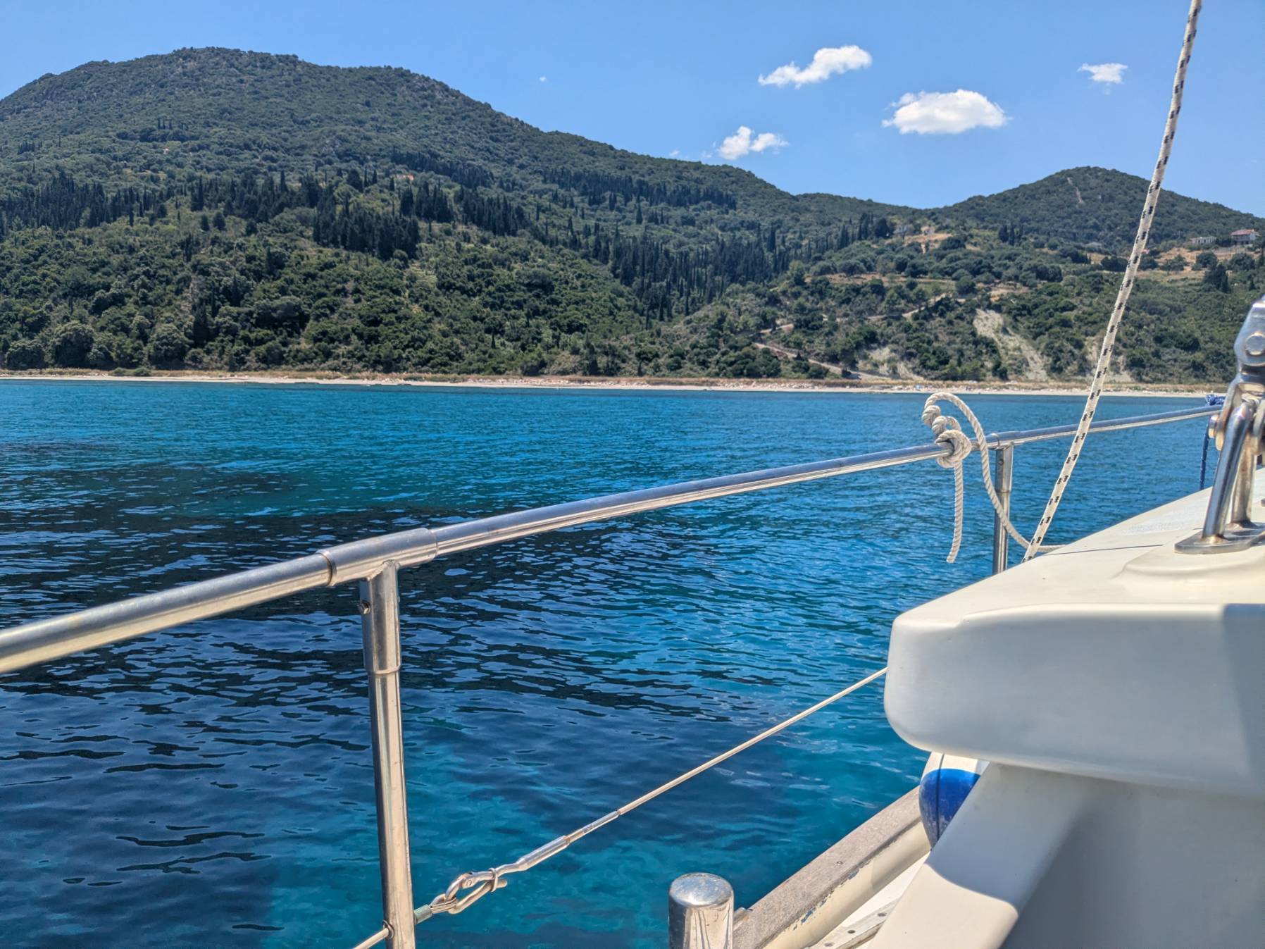 Poros To Anchorage Round The Corner Limenia Bay_61443DCA-17B5-49A4-BF7C-8A03BAAA3D3F