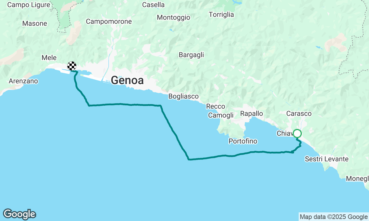 Lavagna to Genova Pegli