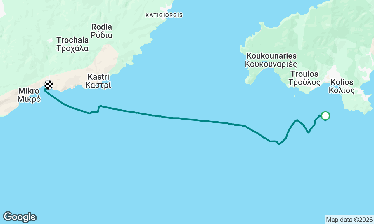 Voyage map