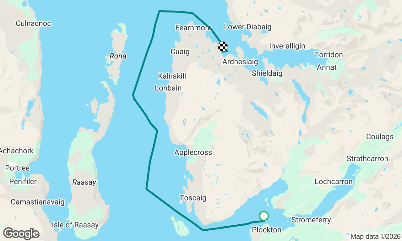 Voyage map