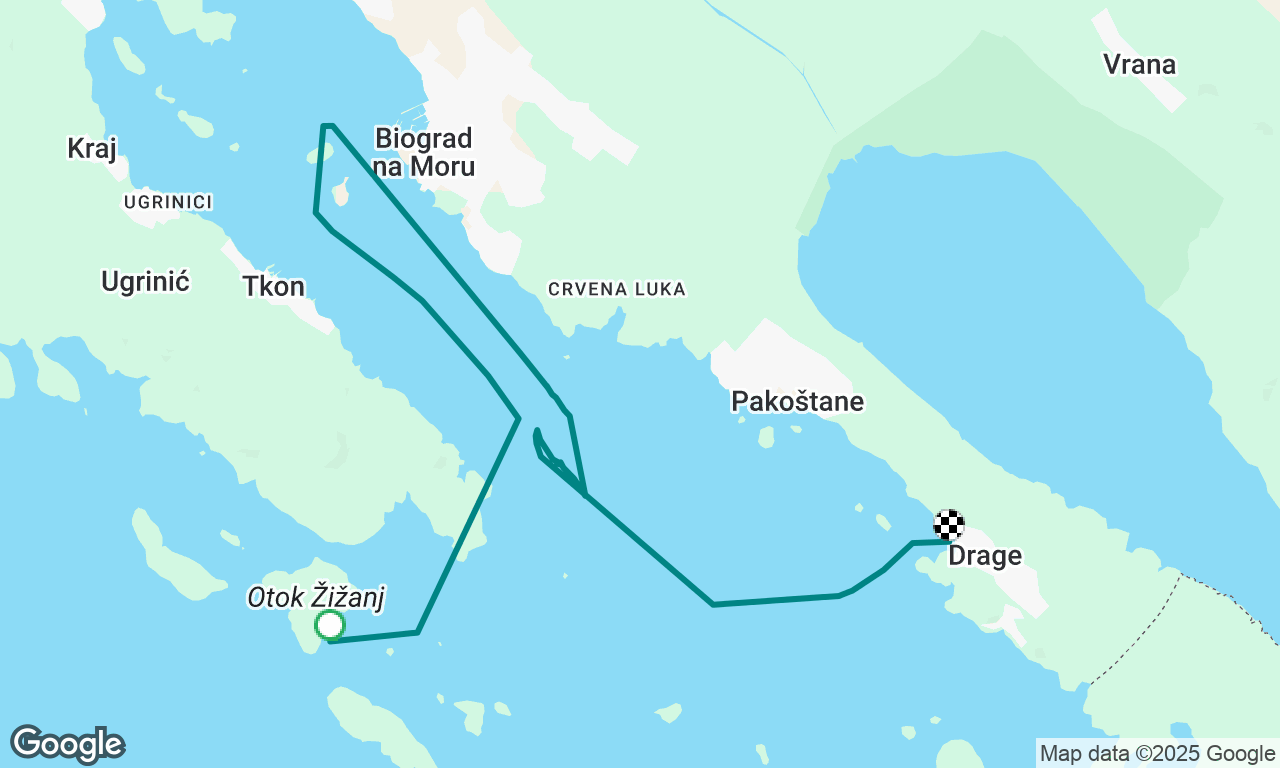 Voyage map