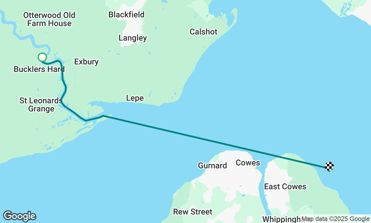 EMCT Day 3 / Buckler’s Hard to East Cowes