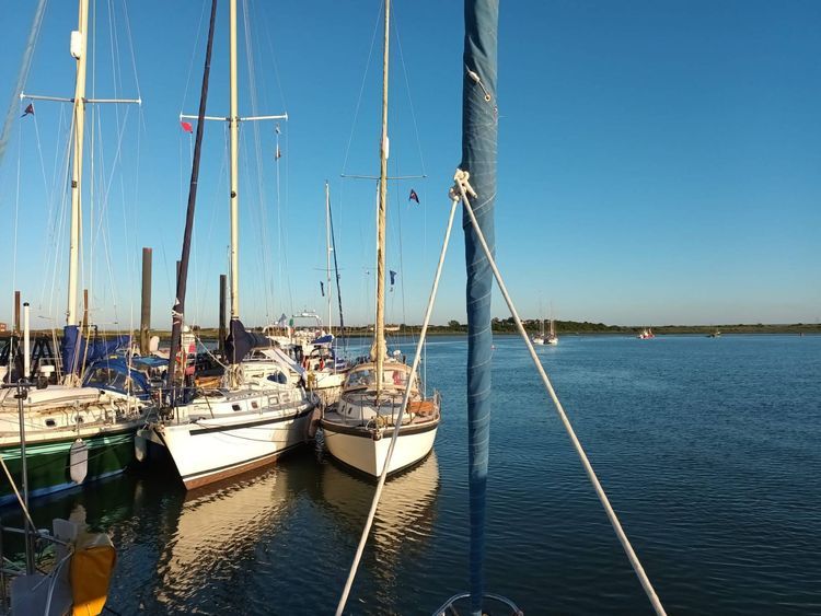 Voyage photo from Motoring back across the Thames Estuary