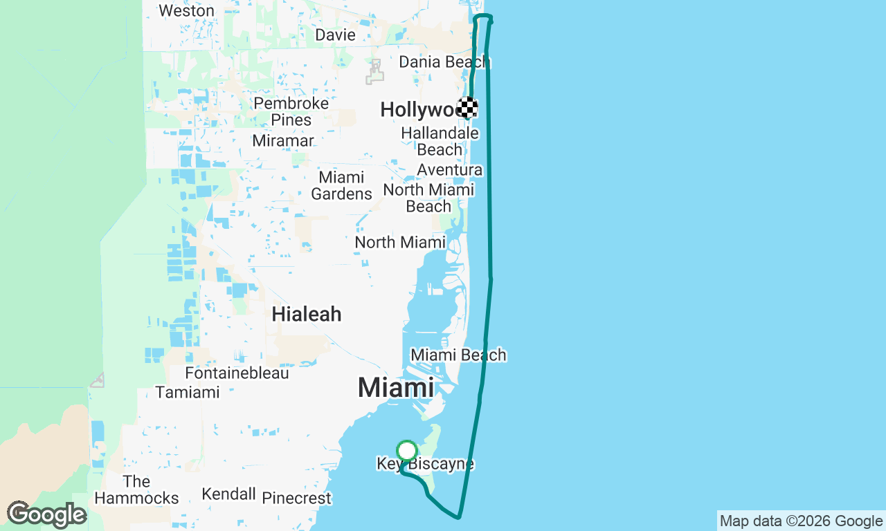Voyage map