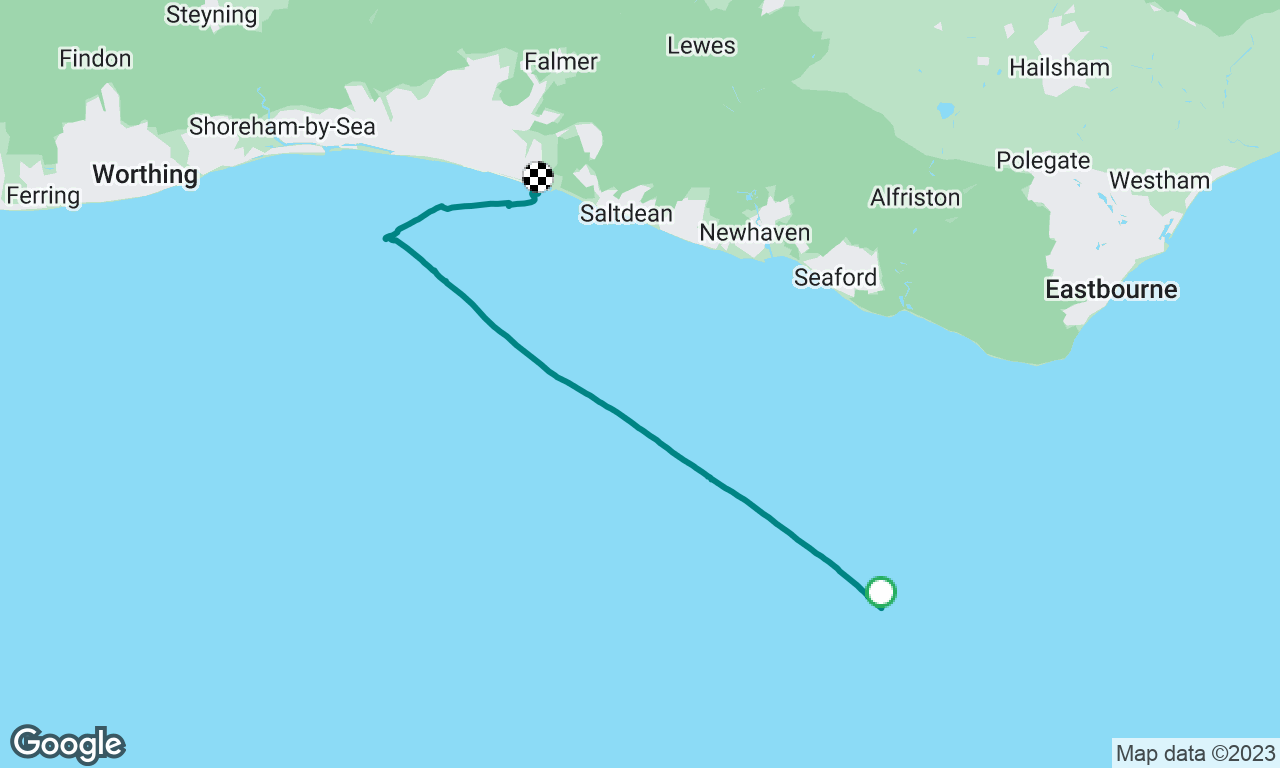 Eastbourne to Shoreham, divert to Brighton.