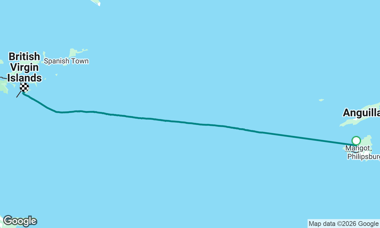 Voyage map