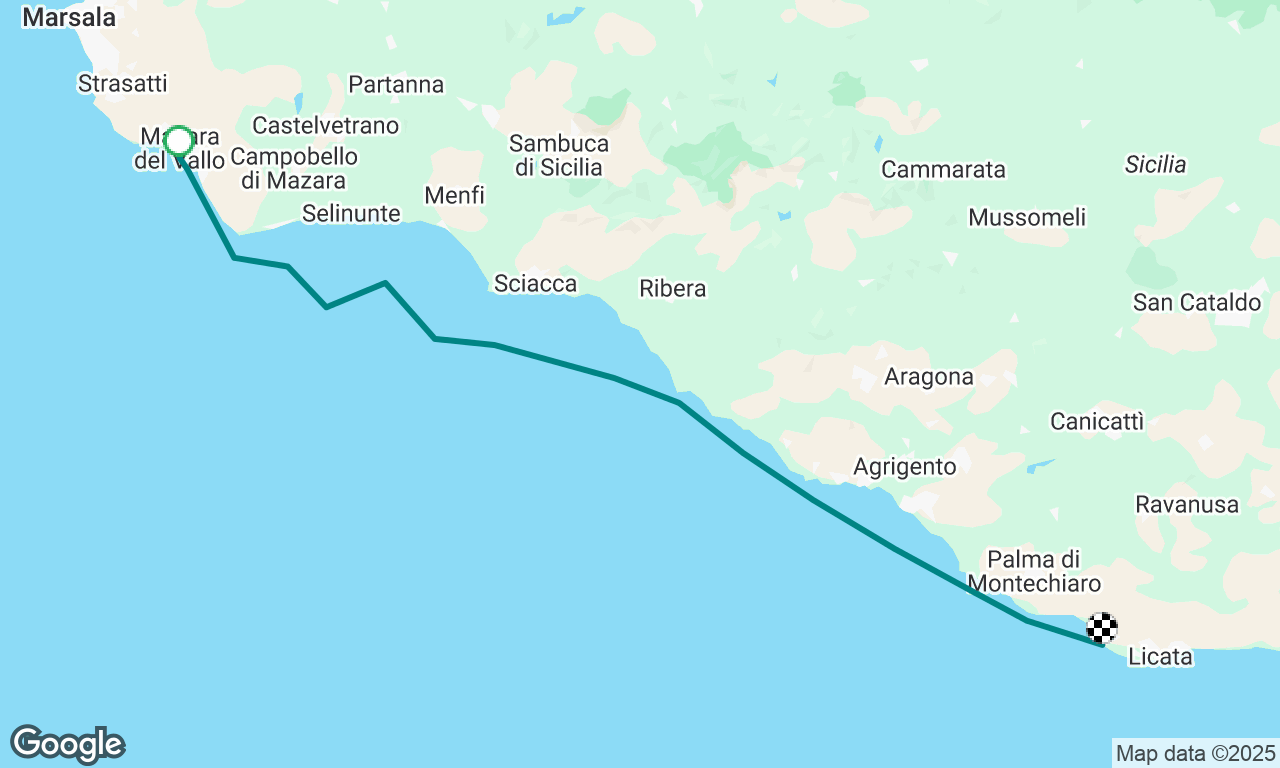 mazara to pisciotto 