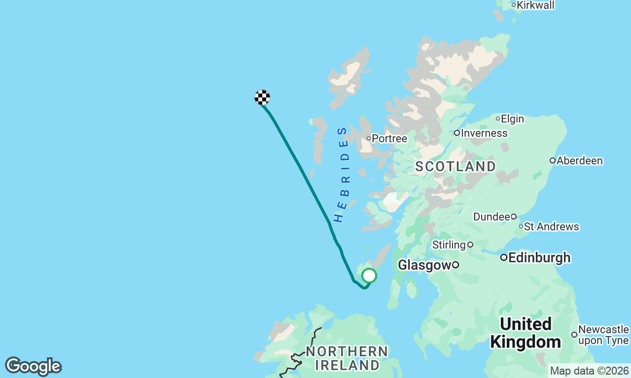 Voyage map