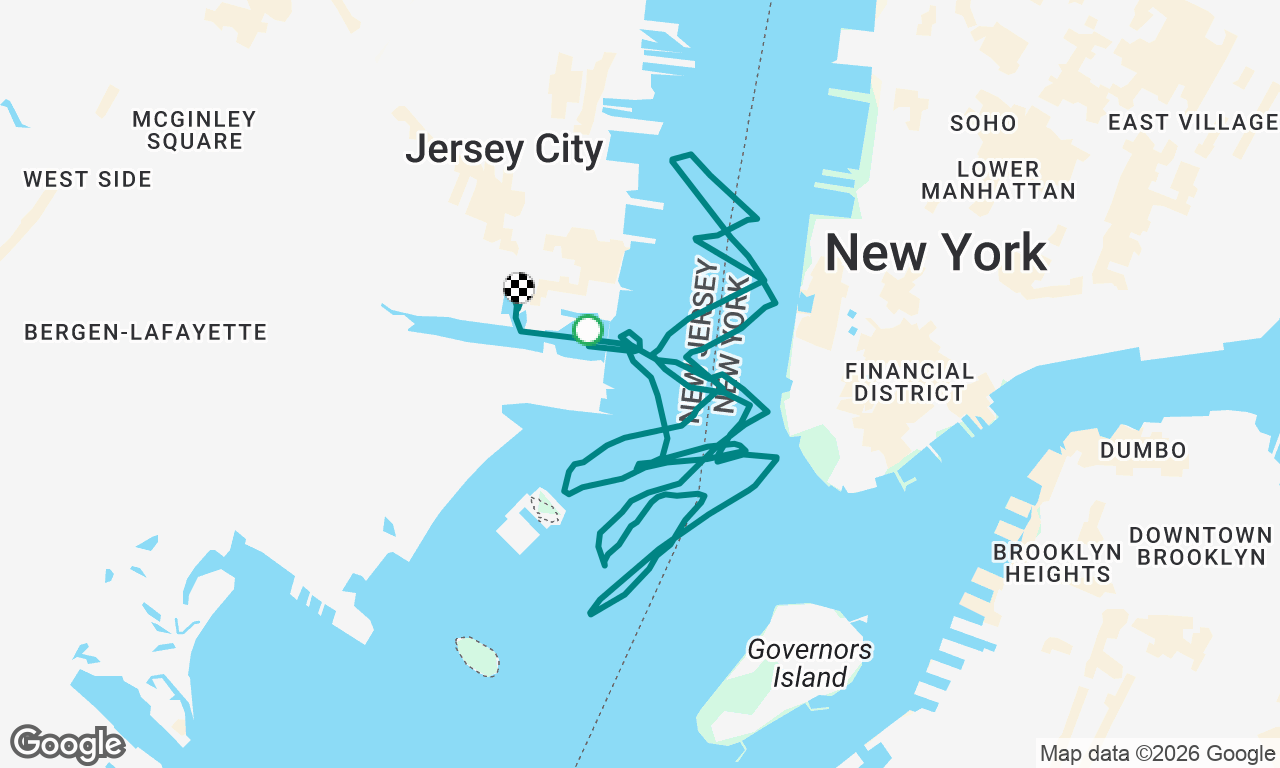 Voyage map
