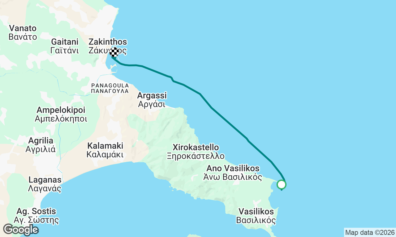 Voyage map