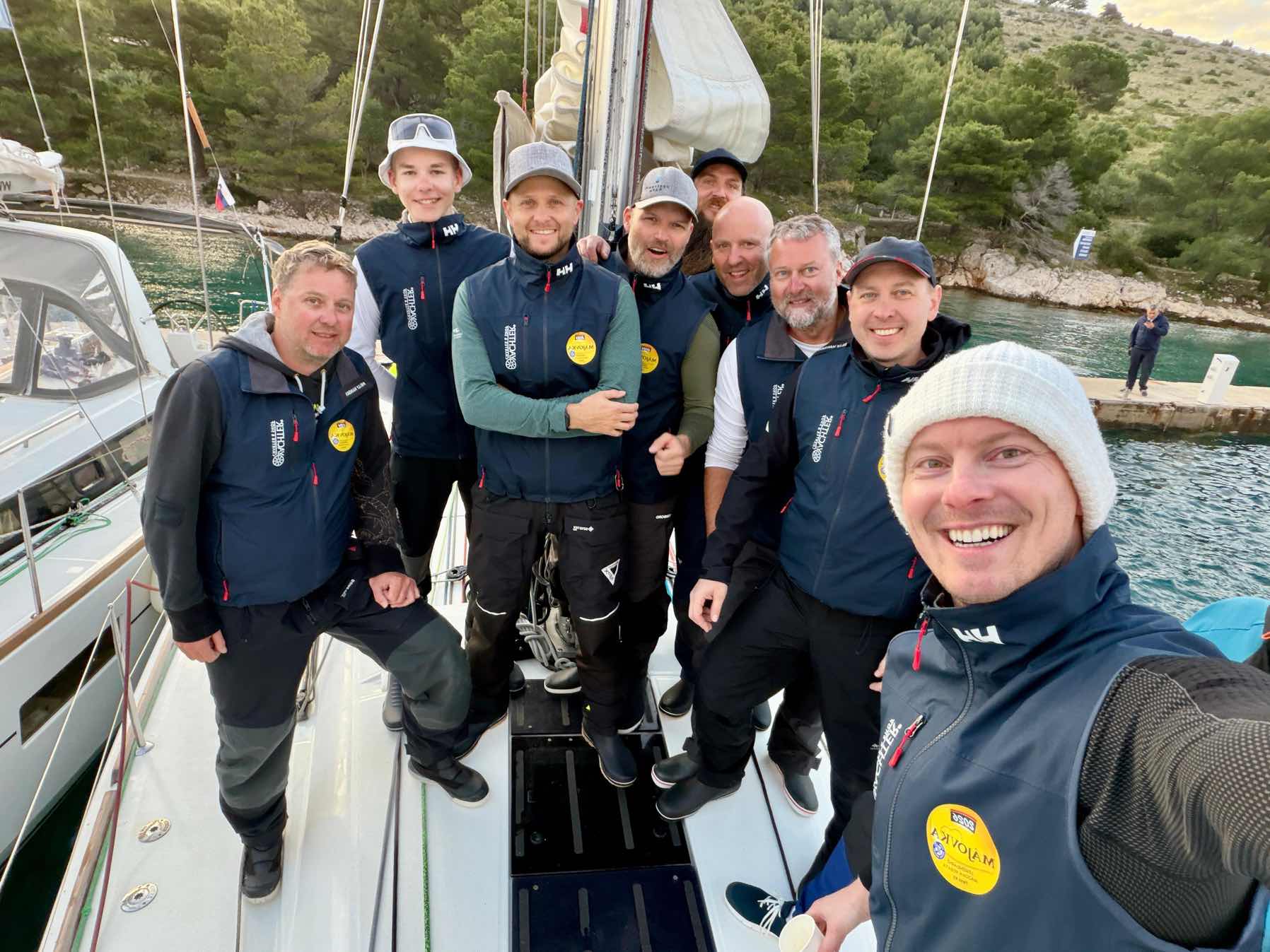 Majová regatta. Racing day 2. 
1 place. 🇭🇷⛵️🏆🥂_0406B1A4-B982-4E83-97B3-2BBD8F4A7919