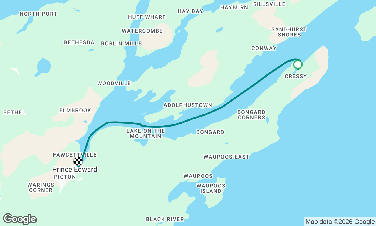 Voyage map