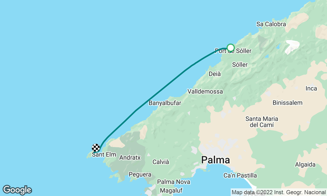 North mallorca motor sail