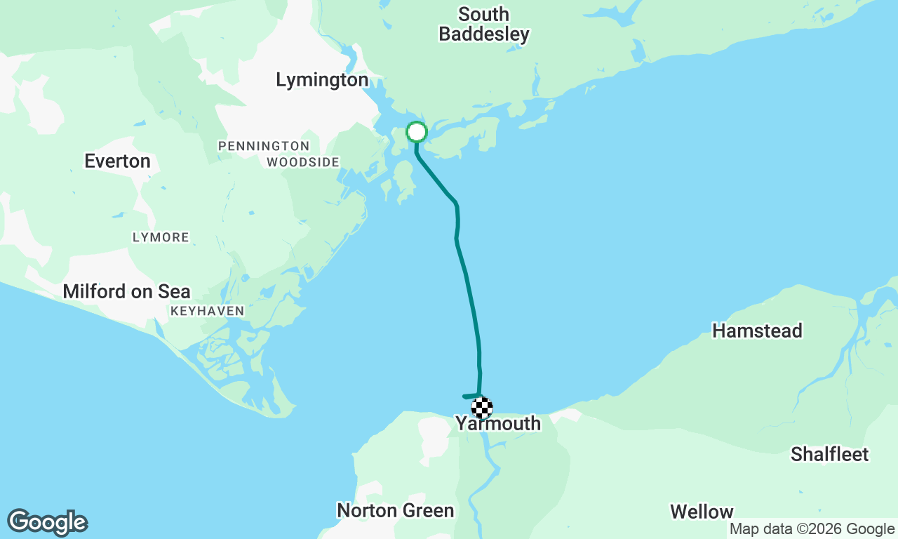 Just over to Yarmouth