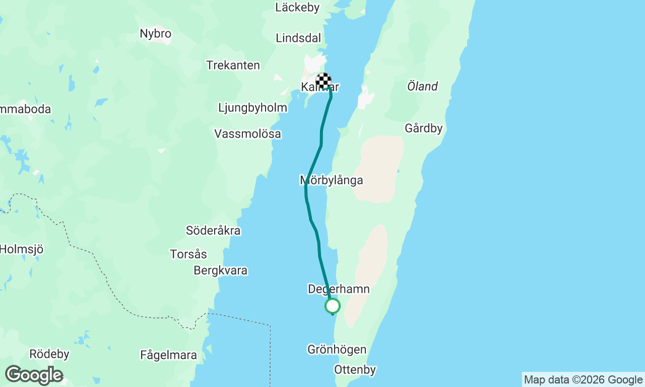 Albrunna to Kalmar