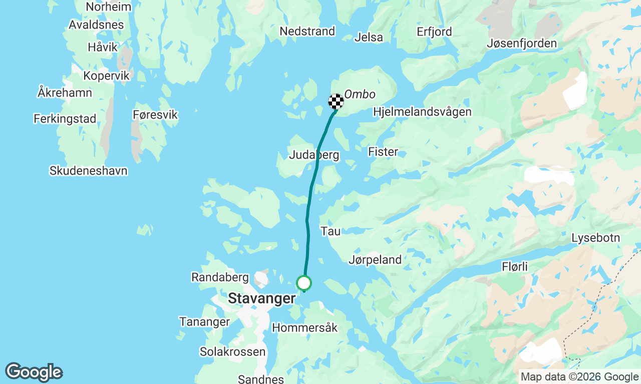 Voyage map