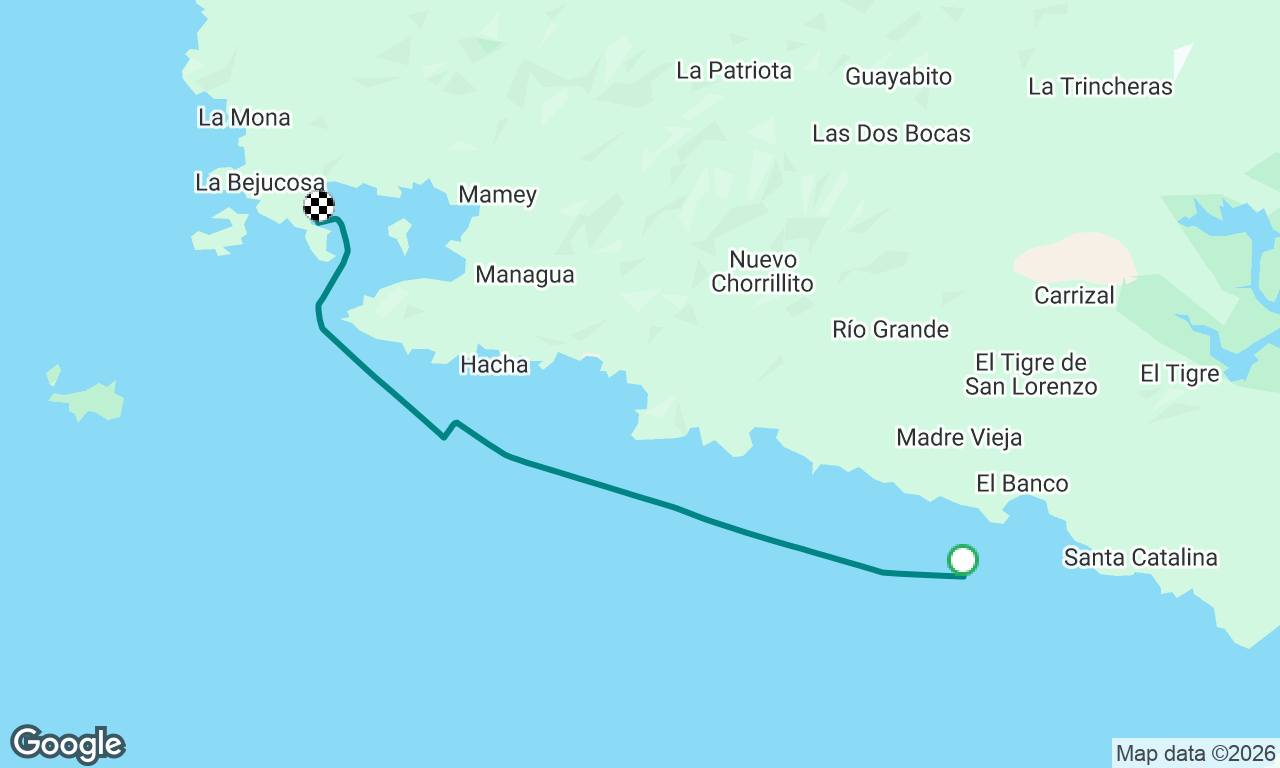 Santa Catalina to Bahia Honda