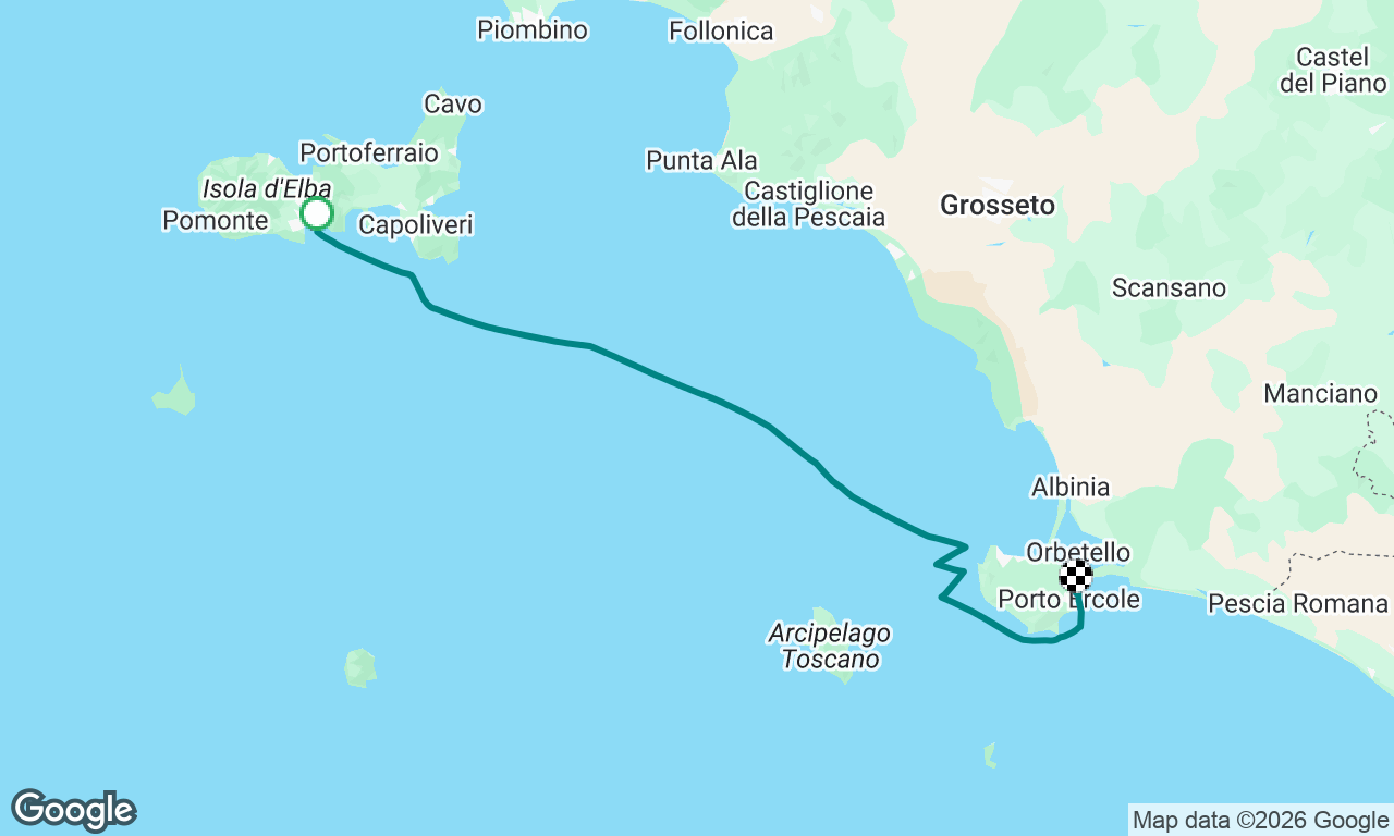 Voyage map