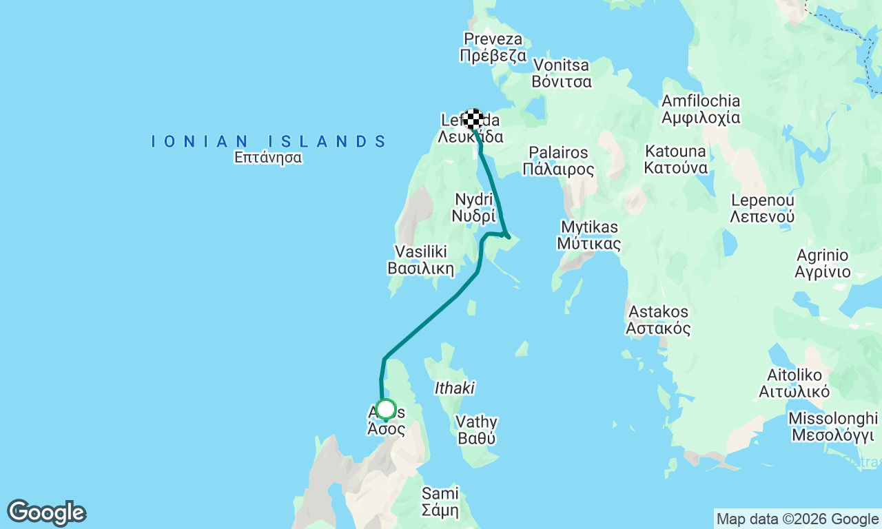Voyage map