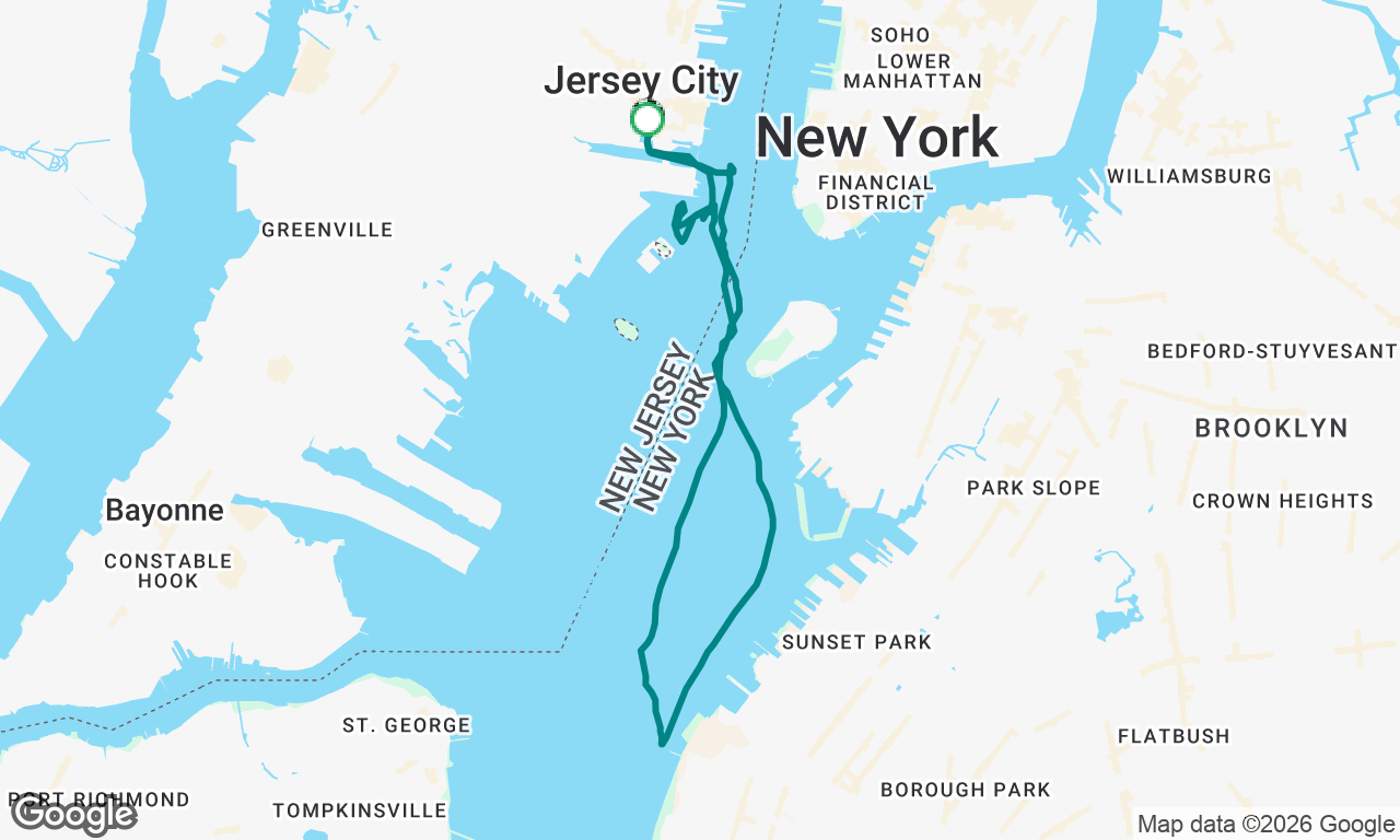 Voyage map
