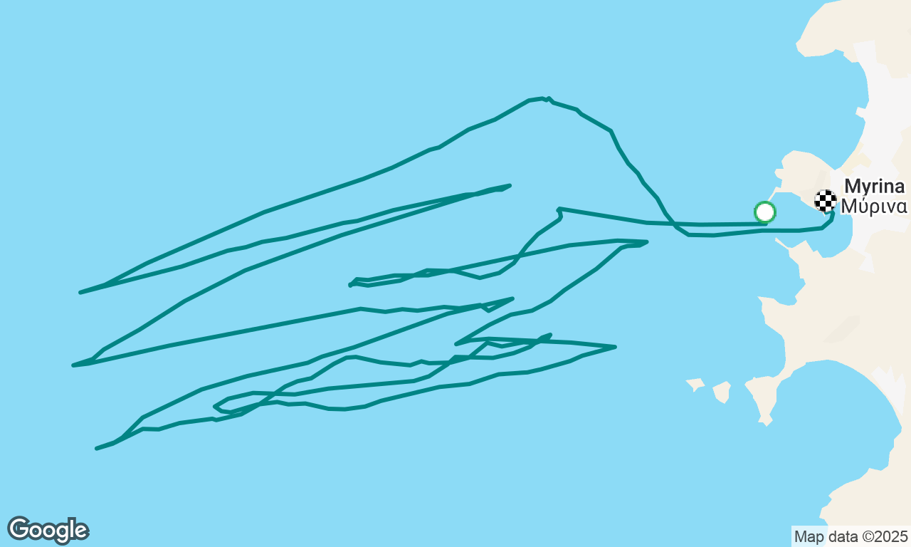 Training sailing Limnos