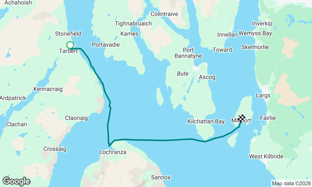 Voyage map