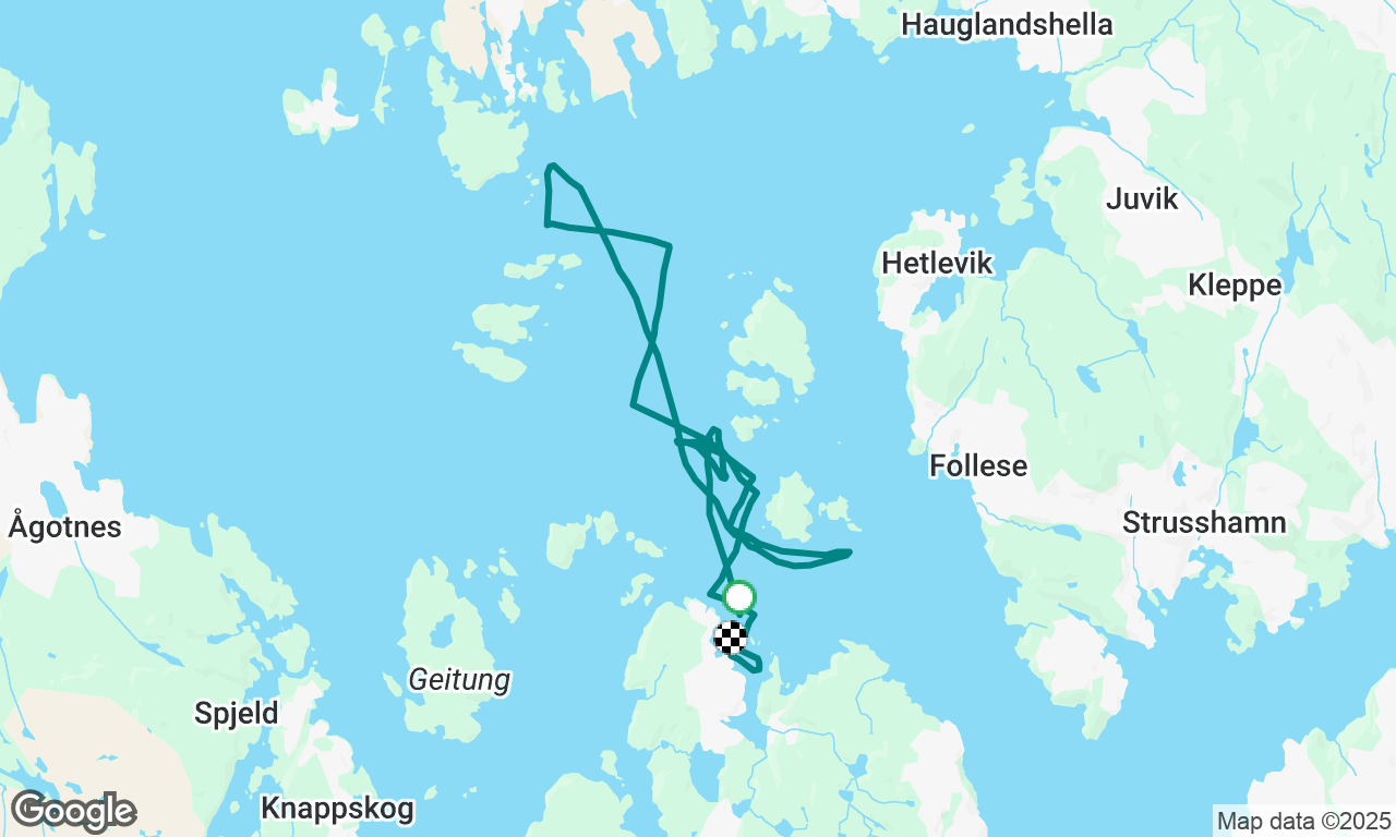Voyage map